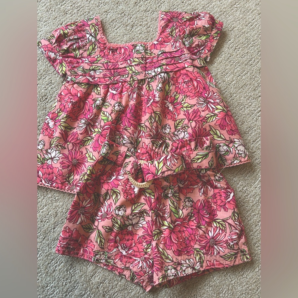 Tommy bahama shirt short set 12 months